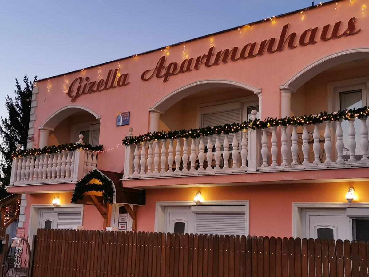 Gizella Apartmanhaus Bük Exteriör bild
